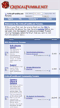Mobile Screenshot of forum.criticalfumble.net